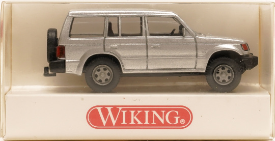 Wiking 2630320 (1:87) – Mitsubishi Pajero, silber 
