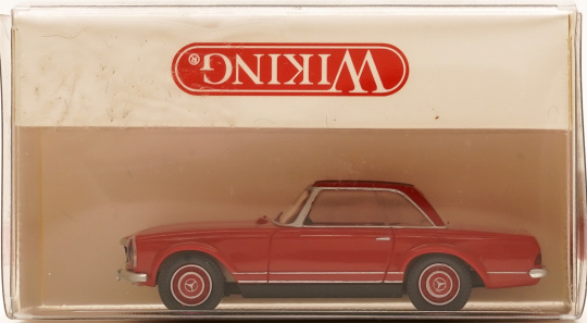 Wiking 8343926 (1:87) – Mercedes-Benz 280 SL Coupé, rot 