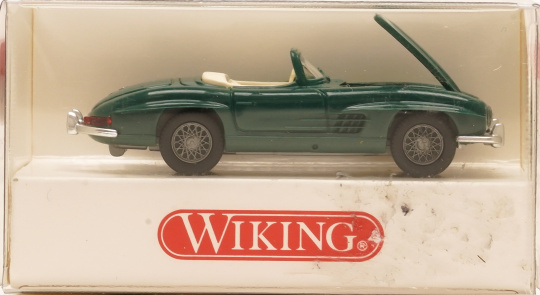 Wiking 8340523 (1:87) – Mercedes-Benz 300 SL Roadster, grün 