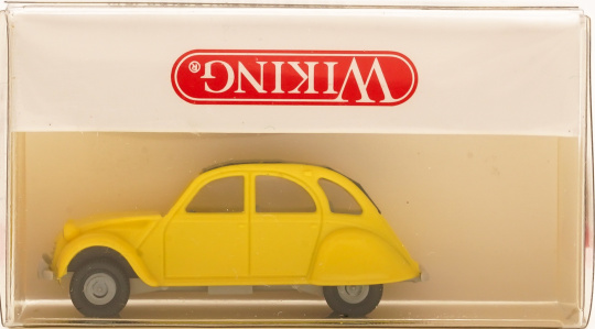 Wiking 8090320 (1:87) – Citroen 2 CV, gelb 