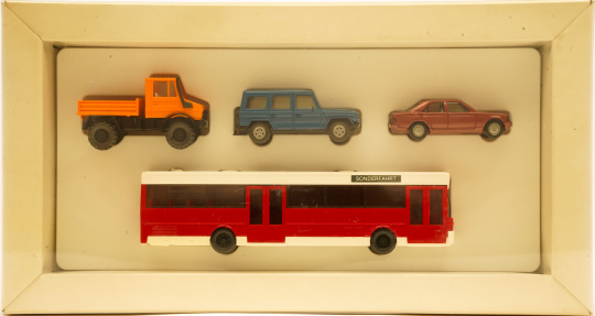 Wiking (1:87) – 4er-Set Mercedes-Benz 