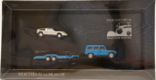 Wiking (1:87) – 3er-Set Mercedes-Benz Museum, Oldtimer-Service 