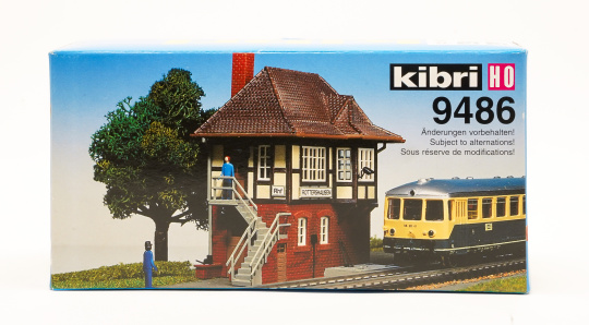 Kibri 9486 (H0) – Bausatz Stellwerk Rotterhausen 
