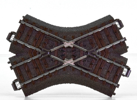 Märklin 24649 – C-Gleis Kreuzung 103,3 mm Länge / 48,6° 