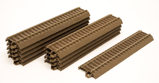 Trix 62172 – 10 x gerades C-Gleis, Länge je Gleis 171,1 mm 