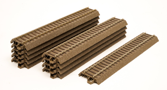 Trix 62188 – 10 x gerades C-Gleis, Länge je Gleis 188,3 mm 