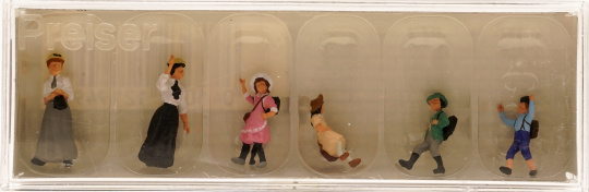 Preiser 12194 (1:87) – Frauen und Kinder um 1900, 6 Figuren 