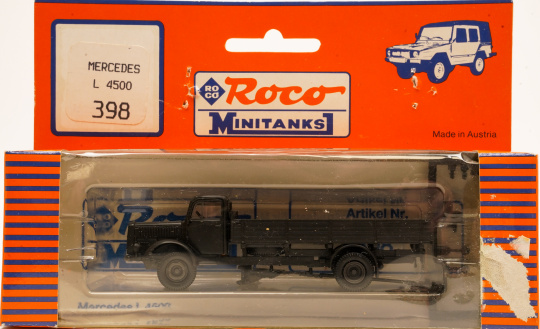 Roco 398 (1:87) – Mercedes L 4500 Pritsche 