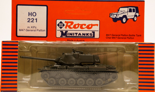 Roco 221 (1:87) – mittl. Kampfpanzer M47 General Patton 