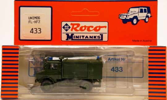 Roco 433 (1:87) – Unimog Fl-KFZ 