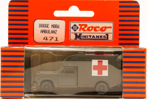 Roco 471 (1:87) – Dodge M886, Ambulanz 