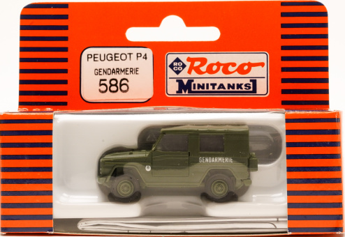 Roco 586 (1:87) – Peugeot P4, Gendarmerie 