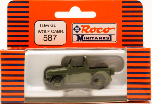 Roco 587 (1:87) – 1 LKW GL Wolf Cabr. 
