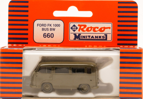 Roco 660 (1:87) – Ford FK 1000, Bus Bundeswehr 