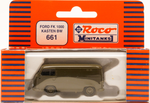 Roco 661 (1:87) – Ford FK 1000 Kasten, Bundeswehr 