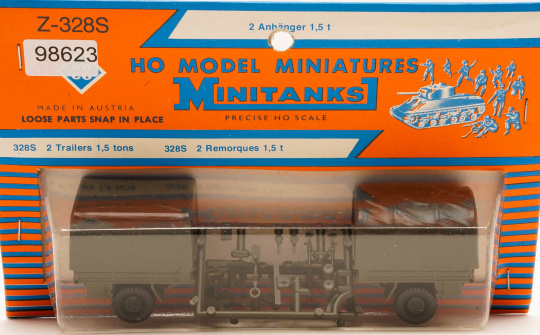Roco 328 S (1:87) – 2 Hänger, 1,5t 