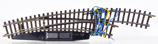 Märklin 2269 – K-Gleis elektrische Bogenweiche rechts, Vollprofil 