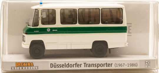 Brekina 36706 (1:87) – Mercedes Benz O 309 Bus -Polizei- 
