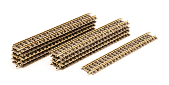 Fleischmann 9101 (N) – 10 x gerades Gleis 111 mm  