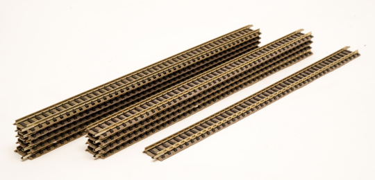 Fleischmann 9100 (N) – 10 x gerades Gleis 222 mm  