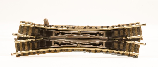 Fleischmann 9166L (N) – 1x Doppelkreuzungsweiche, links kreuzend, 15° 