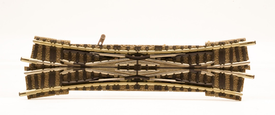 Fleischmann 9184 (N) – Doppelkreuzungsweiche, links kreuzend, 15° 