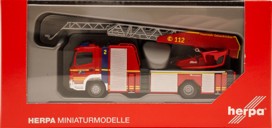 Herpa 093729 (1:87) – Mercedes-Benz Atego 10 Rosenbauer  Feuerwehr Gelsenkirichen 