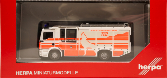 Herpa 095310 (1:87) – MAN TGM Ziegler Z-Cab Löschfahrzeug – Feuerwehr Wolfsburg 