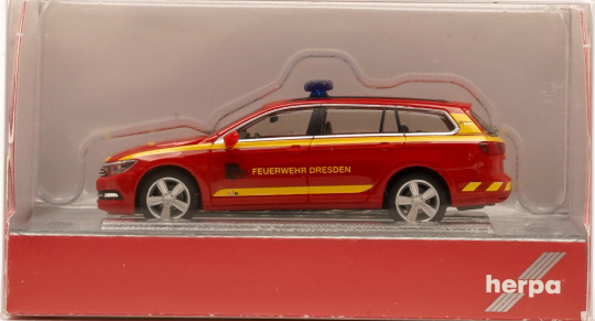 Herpa 095426 (1:87) – VW Passat Variant Feuerwehr Dresden 