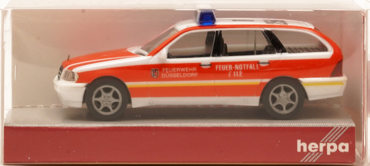 Herpa 045568 (1:87) – Mercedes-Benz C-Klasse ELW Feuerwehr Düsseldorf 