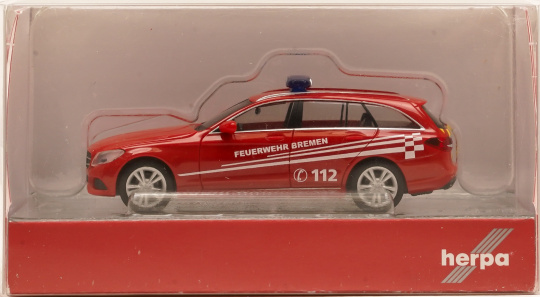Herpa 093583 (1:87) – Mercedes-Benz C-Klasse T-Modell Feuerwehr Bremen 
