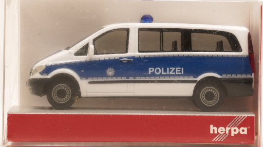 Herpa 047029 (1:87) – Mercedes-Benz Vito Bus Bundespolizei 