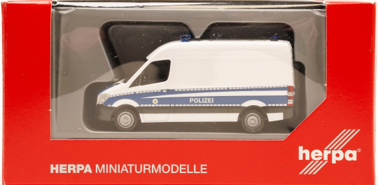 Herpa 093316 (1:87) – Mercedes-Benz Sprinter Kasten HD Bundespolizei 