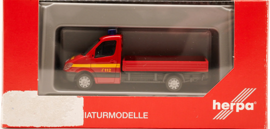 Herpa 093712 (1:87) – MAN TGE Einfachkabine mit Pritsche  