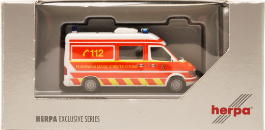 Herpa 269476 (1:87) – Mercedes-Benz Sprinter Feuerwehr Mainz Einsatzleitung 