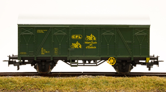 Märklin 4491 – Gedeckter Güterwagen Ukks der CFL  