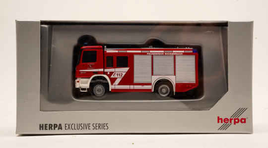 Herpa 283182 (1:87) – Mercedes-Benz Actros HLF Feuerwehr Bickenbach 