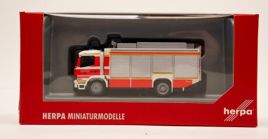 Herpa 046565 (1:87) – Mercedes-Benz Atego Rüstwagen RW2 Feuerwehr Düsseldorf 