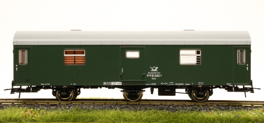 Roco 74456 (DC) – Reko-Postwagen Post a der Deutschen Reichsbahn (D)DR 