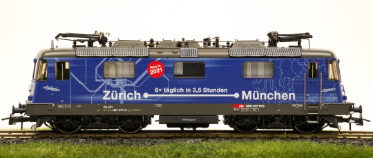 Roco 71413 (DC) – Elektrolok RE 421 der SBB, digital (DCC) & Sound 