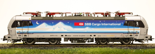 Roco 7510038 (DC) – Elektrolok BR 193 Vectron Goldpiercer der SBB Cargo, digital (DCC) & Sound,  limitiert auf 500 Stück 