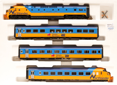 Roco 72067 – 4-teiliger Dieseltriebzug -Northlander- der ONTC, digital (MM/DCC) & Sound 