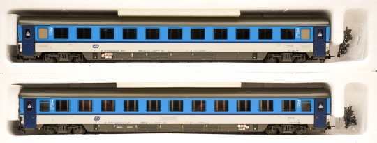 ACME 55085 – 2-teiliges Schnellzugwagen-Set Bmz 245 -EC 378- der CD 