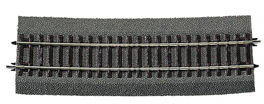 Roco 42530 – Gebogenes Gleis R20, 5° mit Bettung 
