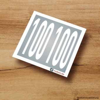 Mobax DE-W-11-10-H0 – Zahlen – Geschwindigkeitsbegrenzungen -100- 