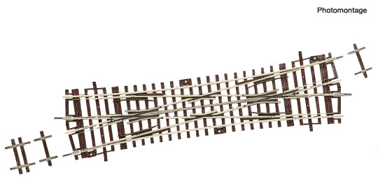 Roco 42452 – Doppelkreuzungsweiche DKW15 ohne Antrieb 