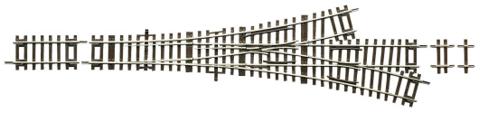 Roco 42454 – Dreiwegweiche DWW15 ohne Antrieb 