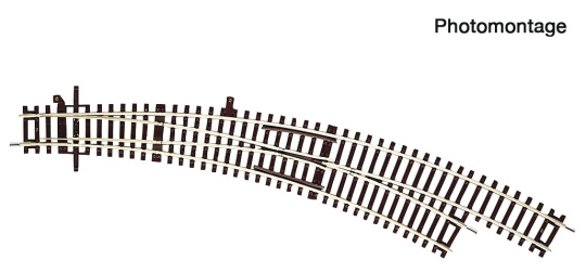 Roco 42475 – Bogenweiche rechts BWr5/6 ohne Antrieb (alte Artikelnummer 42471) 