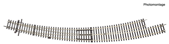 Roco 42478 – Bogenweiche links BWl9/10 ohne Antrieb (alte Artikelnummer 42476)  