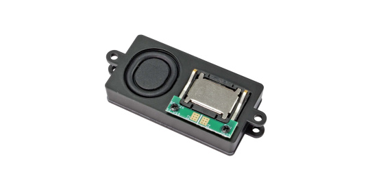 ESU 50347 – Lautsprecher 22 x 42 x 8 mm, rechteckig, 8 Ohm, Bassreflex 